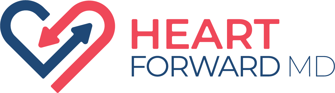 Heart Forward MD logo and homepage link